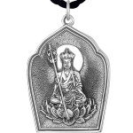 990 Pure Silver Ksitigarbha Bodhisattva Pendant